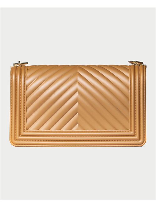 Borsa Marc Ellis con tracolla in catena MARC ELLIS | FLAT M 25CUOIO/LIGHT GOLD
